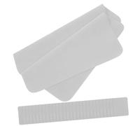 TOVINANNA 100pcs Double-Sided Microfiber Lens Cleaning Cloths Light Grey Eyeglass Wipes for Glasses Camera Lenses Phone Screens with Streak- Soft Microfibre Material