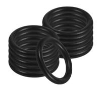 TOVINANNA 100pcs Fire Extinguisher Ring Bands Rubber Sealing Gasket Kit Convenient Universal Fit Practical Sealing Performance Safety Seal for Fire Extinguisher Maintenance