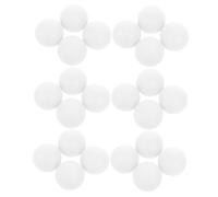 TOVINANNA 100pcs Mm White Seamless Plastic Table Tennis Balls with Matte Surface Finish for Fairness and Sorting in Team-based Table Games and Family Party Games