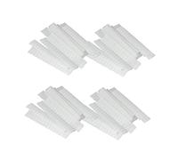 TOVINANNA 100pcs Protective Makeup Brush Covers Pe Mesh Sleeves for Clean and Organized Makeup Tools for Travel and Daily