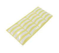 TOVINANNA 100pcs Under Eye Pads for Eyelash Extensions, Protective Paper Patches with Liquid Absorbing Film, Suitable for Makeup Application, for Beginners
