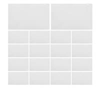 TOVINANNA 100pcs White Plastic Clothing Packaging Bags with Large Capacity and Comfortable Touch for Storing and Packaging Clothes and Documents, for Small Businesses