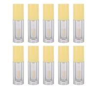 TOVINANNA 10Pcs 6Ml Lip Gloss Tubes Empty Refillable Lip Balm Bottles with Brush Head Travel Oil Containers for DIY Makeup