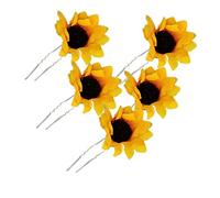 TOVINANNA 10pcs Bohemian Style Flower Hair Pins Daisy Sunflower Bridal Wedding Hair Accessories