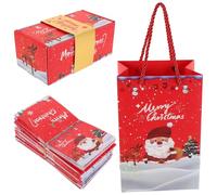 TOVINANNA 10pcs Christmas Explosion Gift Box with Pop-up Explosion and Foldable Design, Red Paper Bouncing Present Box for Anniversary and Birthday, Unique Creative Surprise Candy Container