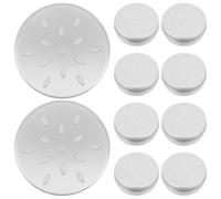 TOVINANNA 10pcs Dog Scent Training Holder Aluminum Sniffle Case Silver Dog Work Training Tool and Scent Games Releases Excess Energy and Enhances Snuffle Ability