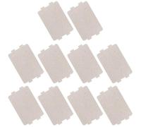 TOVINANNA 10Pcs Microwave Oven Mica Plates High Temperature Resistant Waveguide Cover Sheets Universal Insulation Sheets for Microwave Repair Parts