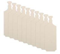 TOVINANNA 10pcs Mini Wooden Cutting Boards with Handle Small DIY Craft Charcuterie Boards for Painting and Kitchen Use Smooth Polished Surface Safe for Bread Snacks