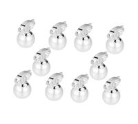 TOVINANNA 10pcs Pearl Hair Clips for Girls Hair Clip Dangle Earrings Bean Buckle Design Elegant Side Hairpin