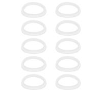 TOVINANNA 10pcs Silicone Sink Drain Bracket Seal Rings with Universal Fit and Easy Installation for Bathroom and Kitchen Sink Plug Seal Replacement