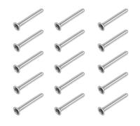 TOVINANNA 10pcs Silver Alloy Umbrella Rivet Nuts Replacement for Folding Umbrella Frames, Portable and Lightweight Connector Pins for On-the-go Repairs