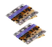 TOVINANNA 10pcs Tortoise Shell Hair Clips for Women Hair Barrettes Smooth Finish for Daily Wear and Special Occasions and Patterns