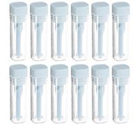 TOVINANNA 12pcs Blue Contact Lens Applicator Tool with Nonslip Surface and Plastic Material Small Portable Contacts Lens Stick for Easy Removal and Travel Use
