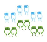 TOVINANNA 12pcs Breathing Exercise Clip Nose Correction Clips for Nose Bleed Stopper