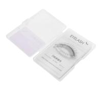 TOVINANNA 12pcs False Eyelash Trial Cards with Lash Holder Tool Eyelash Try On Display Holder for Practice Lashes Extensions and Makeup Application