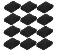 TOVINANNA 12pcs Large Bun Donut Hair Scrunchies Seamless Elastic Hair Ties for Women Colorful Wide Towel Bands for Ponytails for Everyday Use and Party Accessories