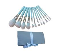 TOVINANNA 12pcs Makeup Brush Set Frosted Handles for Precision Application for Festival Beauty and Everyday Use Includes Essential Brushes for Contouring Blending and Highlighting