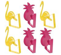 TOVINANNA 12pcs Picnic Tablecloth Clamp Iron Clips Anti-rust Stainless Steel Material Easy to Remove and Prevents Tablecloth from Being Blown by The Wind for Homes and Weddings