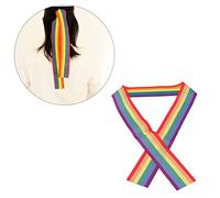 TOVINANNA 12pcs Rainbow Flag Headbands Hair Accessories for Pride Events and Parties Vivid Colors Symbol of Lgbtq Support Great for Bars and Celebrations