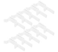 TOVINANNA 12pcs Vertical Blind Valance Clips POM Plastic Heavy Duty Curtain Retainer Holders Replacement Window Blind Accessories for Home Office RV