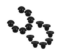 TOVINANNA 14pcs Hydraulic Jack Oil Plug Replacement Set and Flat-head Rubber Bungs for Floor and Hydraulic Jacks, Sturdy Rubber Material with Effortless Removal, for Workshops