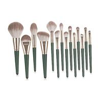 TOVINANNA 14pcs Makeup Brush Set Professional Cosmetics Kit Powder Brush for Eyeshadow Application Includes Storage Pouch
