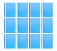 TOVINANNA 15pcs Blue Pp Project Folders for School and Travel, File Organization and Paper Keeping, Sturdy Document Binder and Music Score Folder, Practical Office File Organizer