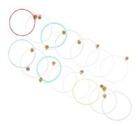 TOVINANNA 15pcs Brass Harp String Set for Lyre Harp Musical Instrument Accessories Rich Resonance and Not Easy to Break, Suitable for Adults and Random Color