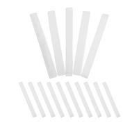 TOVINANNA 15pcs Natural Selenite Crystal Wands Moroccan Selenite Sticks for Meditation Altar Rough Wands for Museum Display and Living Decor