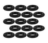 TOVINANNA 15pcs Sewing Machine Bobbin Winder Rubber Rings, Foot Pedal Winder Tire Rings Replacement, Sturdy Rubber Repair Parts for Household and Vintage Sewing Machines