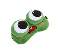 TOVINANNA 1pc Cartoon Frog Eye Mask Fun Gel Sleeping Eye Cover for Comfortable Napping Meditation and Travel Shading Blindfold for Insomnia and Relaxation