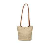 TOVINANNA 1Pc Fashion Straw Woven Beach Bag Versatile Shoulder Bag for Women Chic Design for Summer Outings Travel Parties and Daily Use