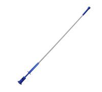 TOVINANNA 1Pc Four Claw Magnetic Trash Grabber Tool Flexible Pickup Hose with High Strength Elastic Clamp for Reaching Distant Items Garage Workshop Outdoors Blue