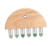 TOVINANNA 1Pc Jade Massage Tool Durable Scraping Plate for Smooth Edges for Skin Friendly Use Boost Blood Flow for Neck Back