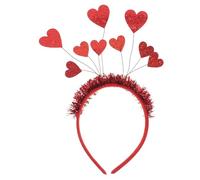 TOVINANNA 1pc Lovely Heart Headband for Valentine's Day Cute Love-shaped Hair Band for Parties Weddings Masquerades Comfortable Lightweight -day Wear Festive Atmosphere Great Photography