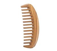 TOVINANNA 1pc Natural Sandalwood Wooden Comb for Curly Hair Scalp Massage Brush for Women Girls Safe Comfortable