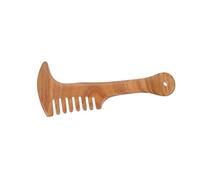 TOVINANNA 1pc Portable Meridian Massage Comb Natural Sandalwood Acupuncture Tool for Head Circulation and Relaxation Lightweight and Durable Design for Hair Nourishment and Scalp Care