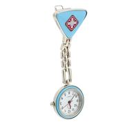 TOVINANNA 1Pc Triangle Nurse Pocket Watch Quartz Fob Watch for Nurses Elegant Design Accurate Timing Convenient for Medical Professionals Idea for Students and Healthcare Workers