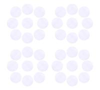 TOVINANNA 2 Bags White Headdress Hair Clip Accessories for DIY Crafts, Safe Polyester Material, Suitable for Sewing Or Pasting, for Headdress Making and Hair Decoration