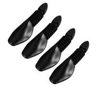 TOVINANNA 2 Pairs Plastic Shoe Trees for Shoe Shape Support and Boot Shaper with Adjustable Width, Effortless Operation, Suitable for Men and Women Size 40-45, Sturdy Plastic Material