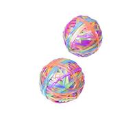 TOVINANNA 2000pcs Colorful Disposable Elastic Rubber Bands for Versatile Hair Ties for Boys for Ponytails Braids and Various Hairstyles Random Color