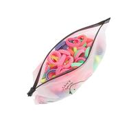 TOVINANNA 200pcs Colourful Candy Hair Bands for Elastic Polyester Ponytail Holders that Catch Hair Well and Will Not Hurt for Parties and Photos Props