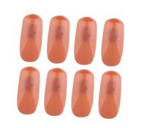 TOVINANNA 200pcs Nail Exercise Stickers Fake Nail Joints for Practice Artificial Fingernails Each for Home and Salon Use