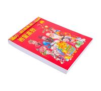 TOVINANNA 2026 Year of Horse Chinese Lunar Wall Calendar Medium Size 16K Hanging Daily Tear-Off Calendar Traditional Zodiac Horse Year Planner for New Decoration Random Color Random Color