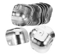 TOVINANNA 20pcs Aluminum Alloy Corner Edge Protectors for Toolboxes and Flight Cases Safety Guards Impact Resistant Corner Guards for Travel and Storage