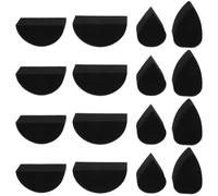 TOVINANNA 20pcs High Density Face Painting Sponges Compact and Portable Applicators for Smooth Base Application Reusable Art Supplies for Painting at Events