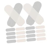 TOVINANNA 20pcs Pedicure Foot File Replacement Pads Foot Care Tool 5.23x1.65x0.08in Smooth Rough Repairing The Heel for Men Women Home Use
