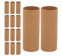 TOVINANNA 20Pcs Round Kraft Paper Tubes for DIY Arts and Crafts, Thick Empty Cardboard Rolls for Handmade Craft Projects and Paper Crafting Supplies