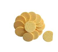 TOVINANNA 20pcs Skin-friendly Makeup Remover Pads Cotton Pads for Face Cleaning Sponge Cushion Round for Eye Makeup Removal