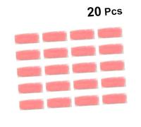 TOVINANNA 20pcs Summer Cooling Forehead Strips Temperature Change Prevention Pads Pink Cooling Stickers for Fever Relief for Sunstroke Drowsiness Relief